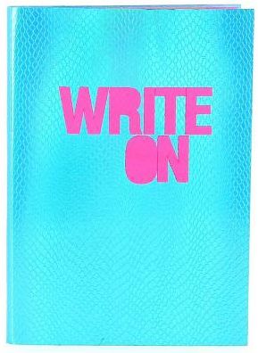House of Holland Fabric Notebook (Blue)