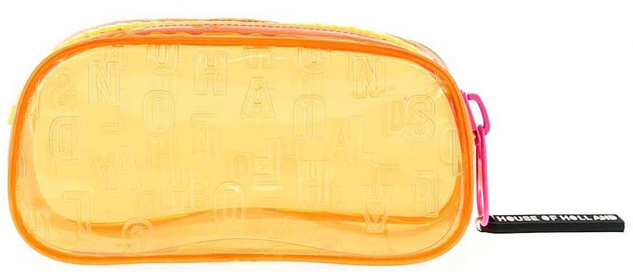 House of Holland Chunky Pencil Case (Orange)