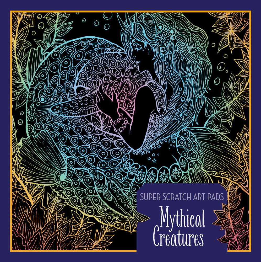 Super Scratch Art Pads: Mythic