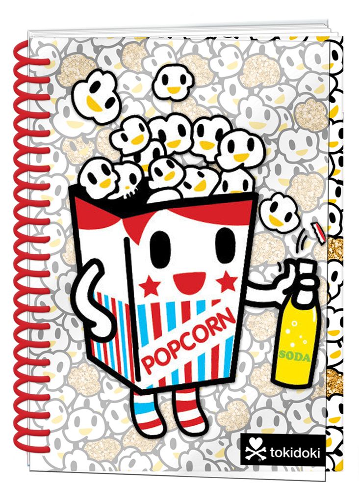 Tokidoki Popcorn Notebook