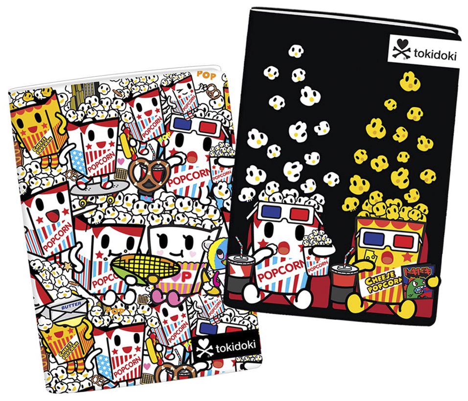 tokidoki Popcorn Set of 2 Notebooks