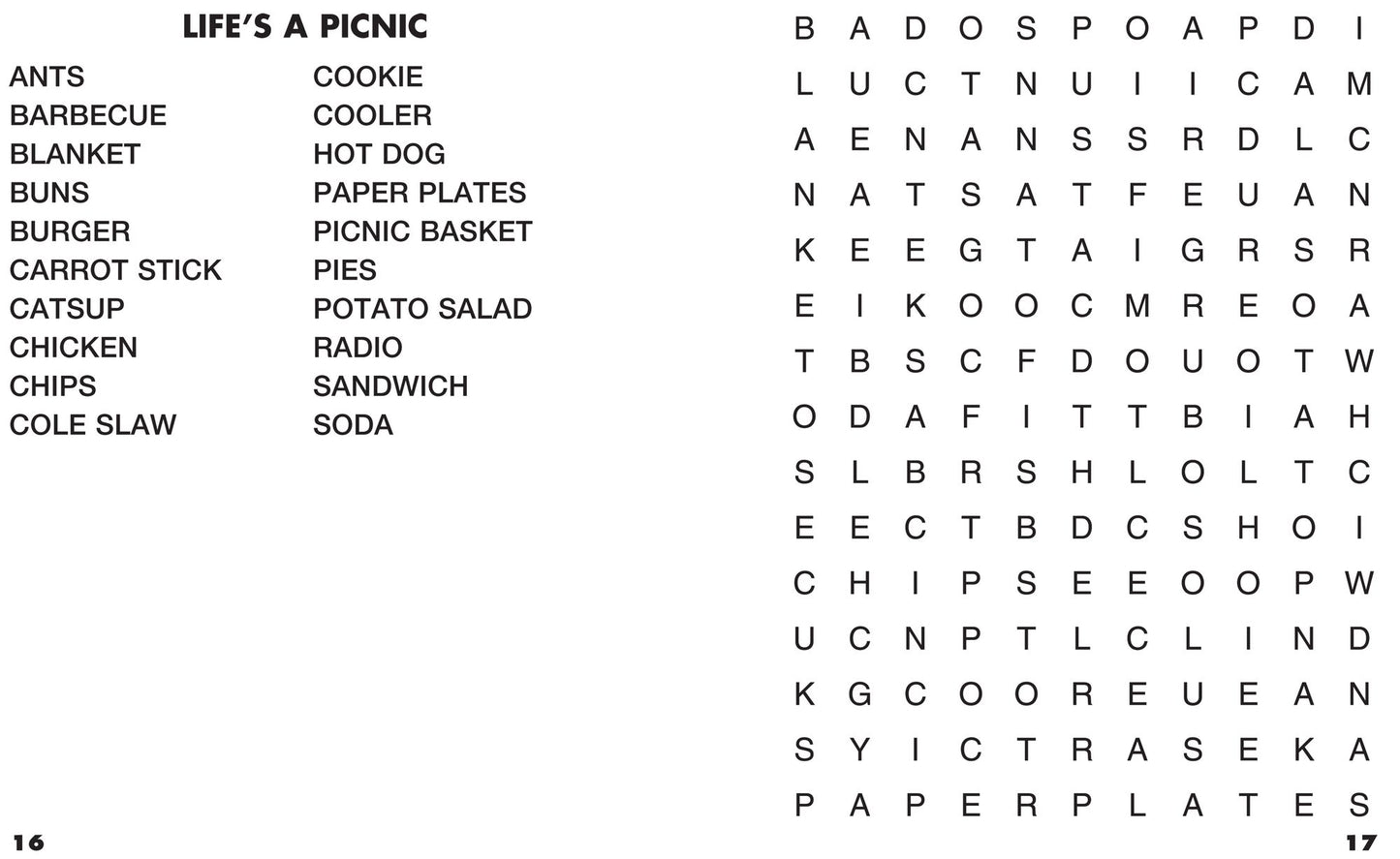 Large Print Word Search Puzz 4