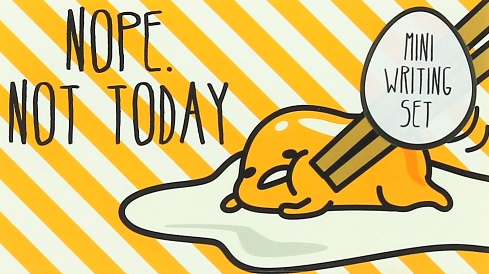 Gudetama Mini Writing Set