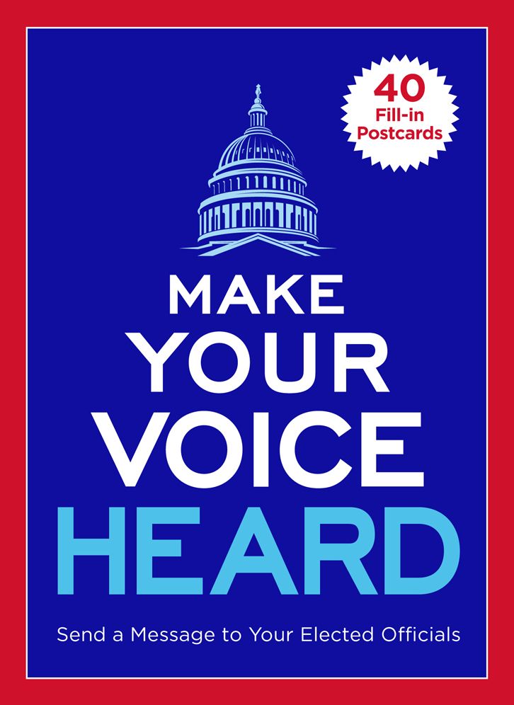 Make Yr Voice Heard Pstcard Bk