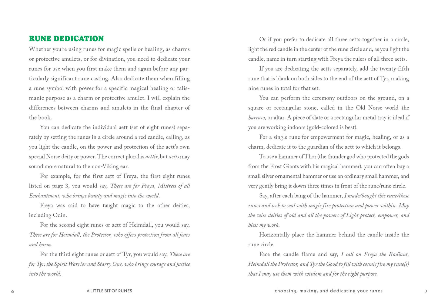 A Little Bit of Runes: An Introduction to Norse Divination