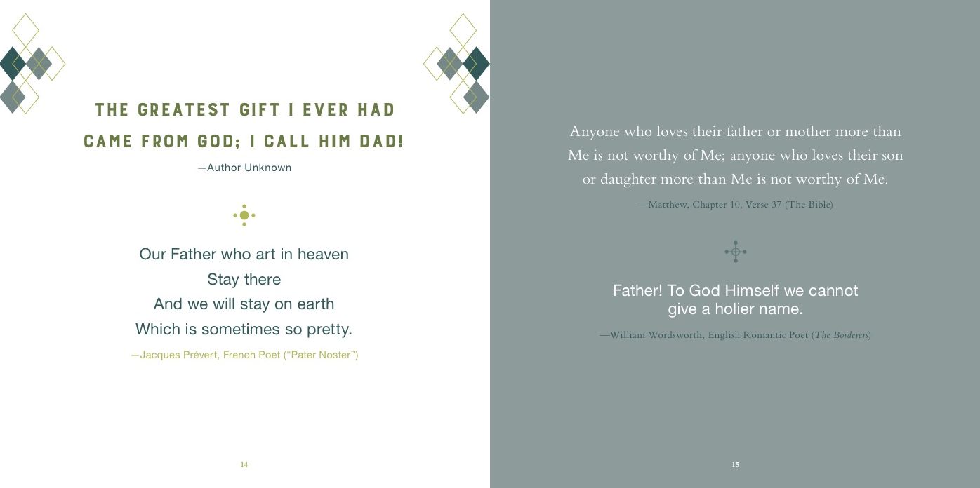 For My Dad: Inspirations to Brighten Your Day