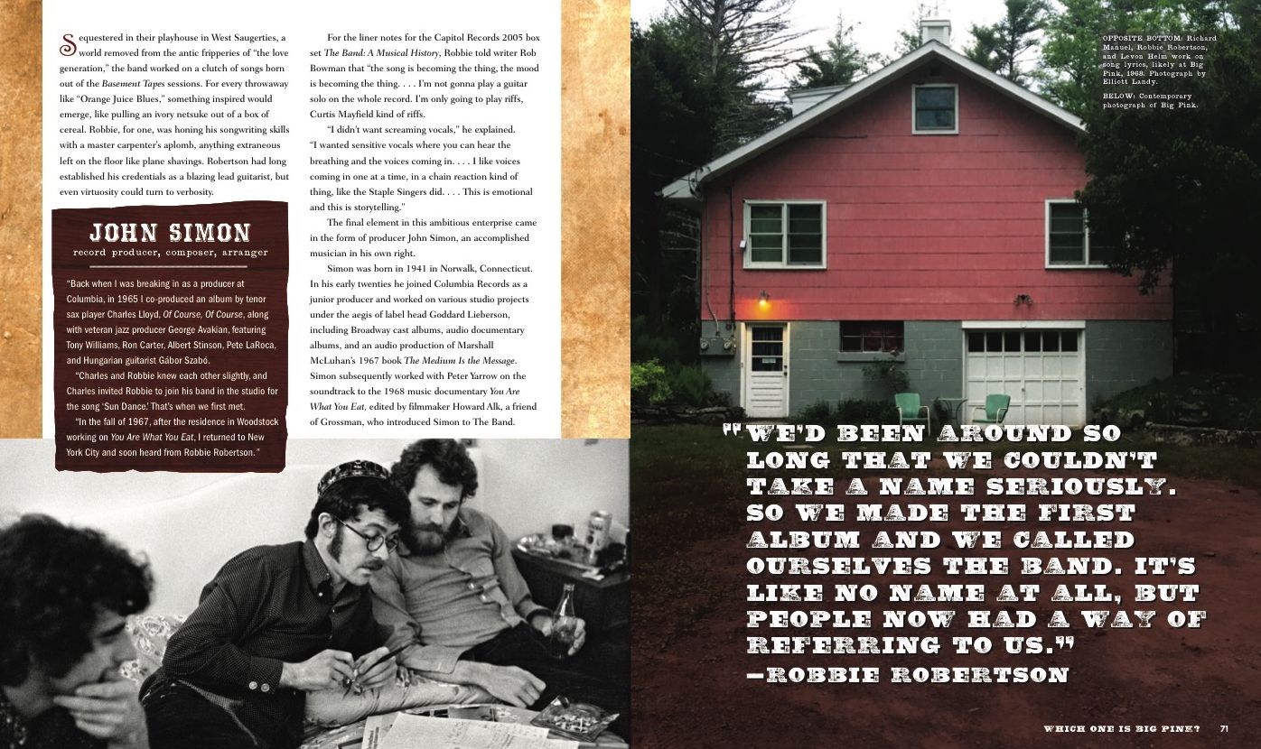 The Story of The Band: From Big Pink to The Last Waltz
