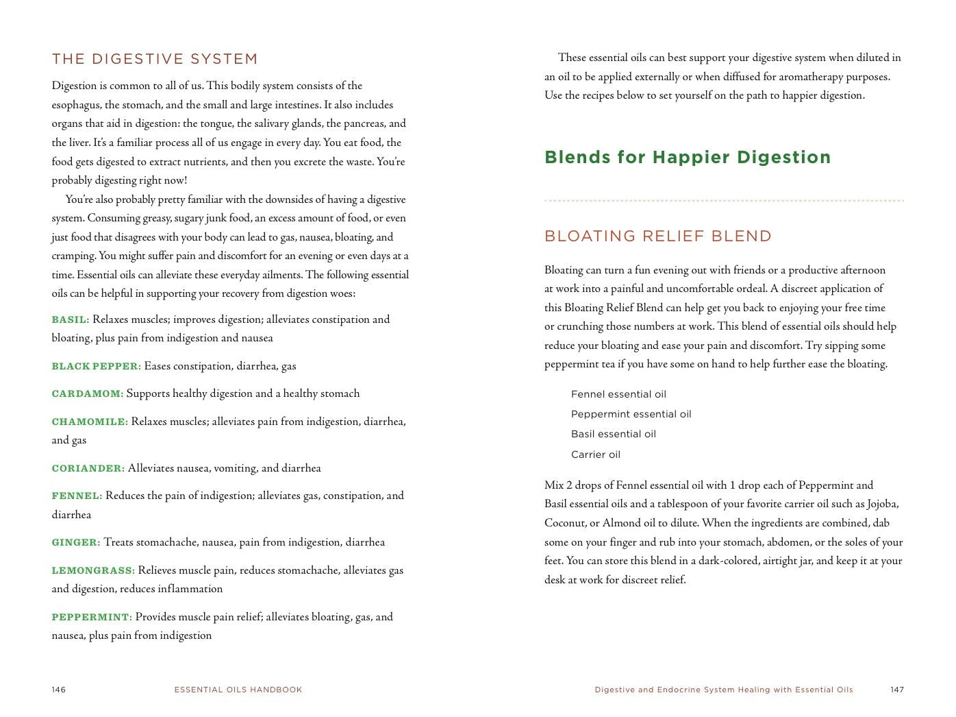 Essential Oils Handbook: Recipes for Natural Living