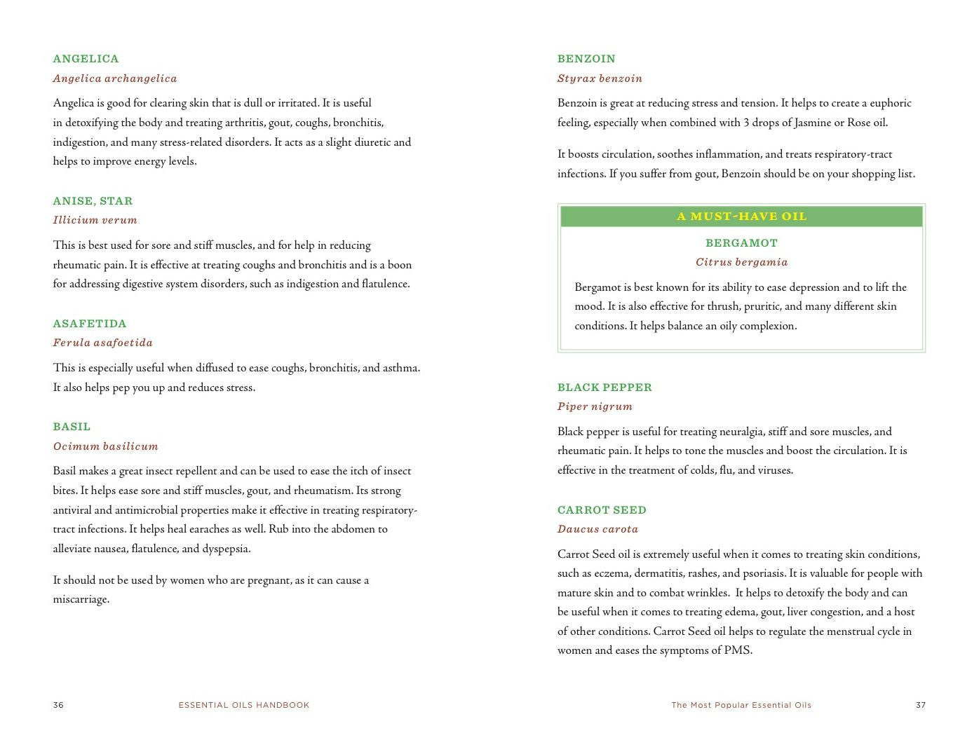 Essential Oils Handbook: Recipes for Natural Living