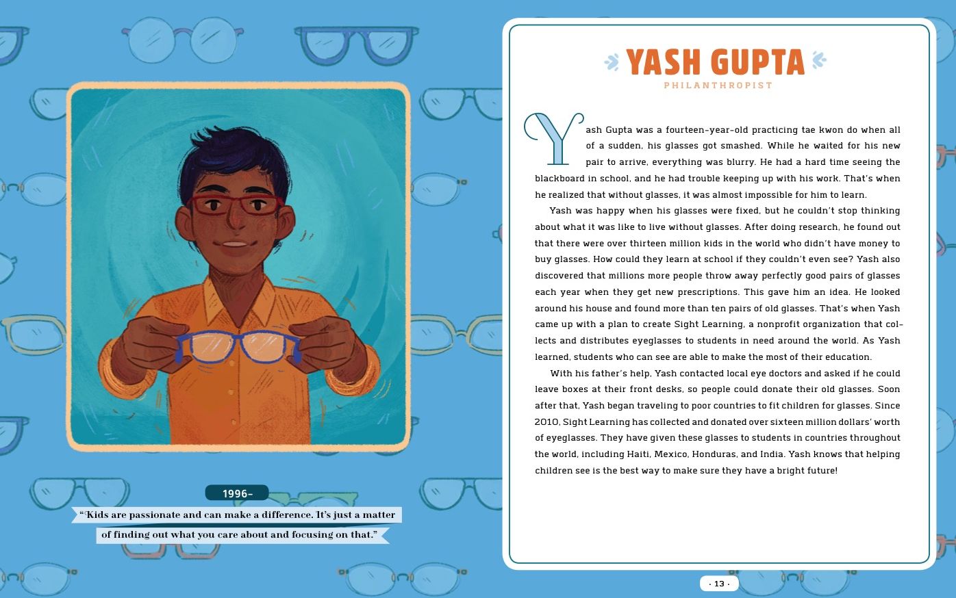 Never Too Young! : 50 Unstoppable Kids Who Made a Difference