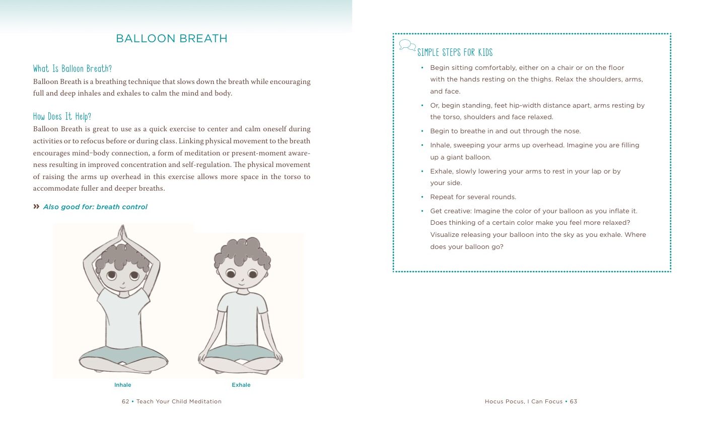 Teach Your Child Meditation: 70 Fun & Easy Ways to Help Kids De-Stress and Chill Out