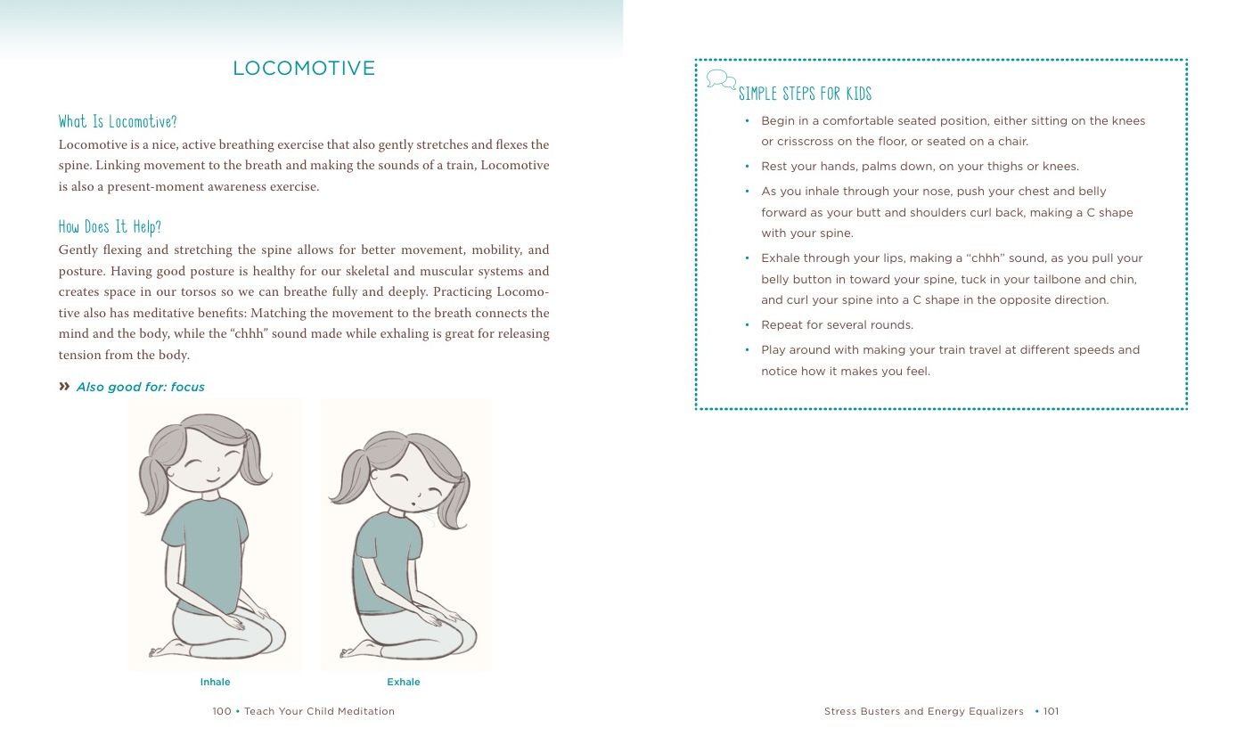 Teach Your Child Meditation: 70 Fun & Easy Ways to Help Kids De-Stress and Chill Out