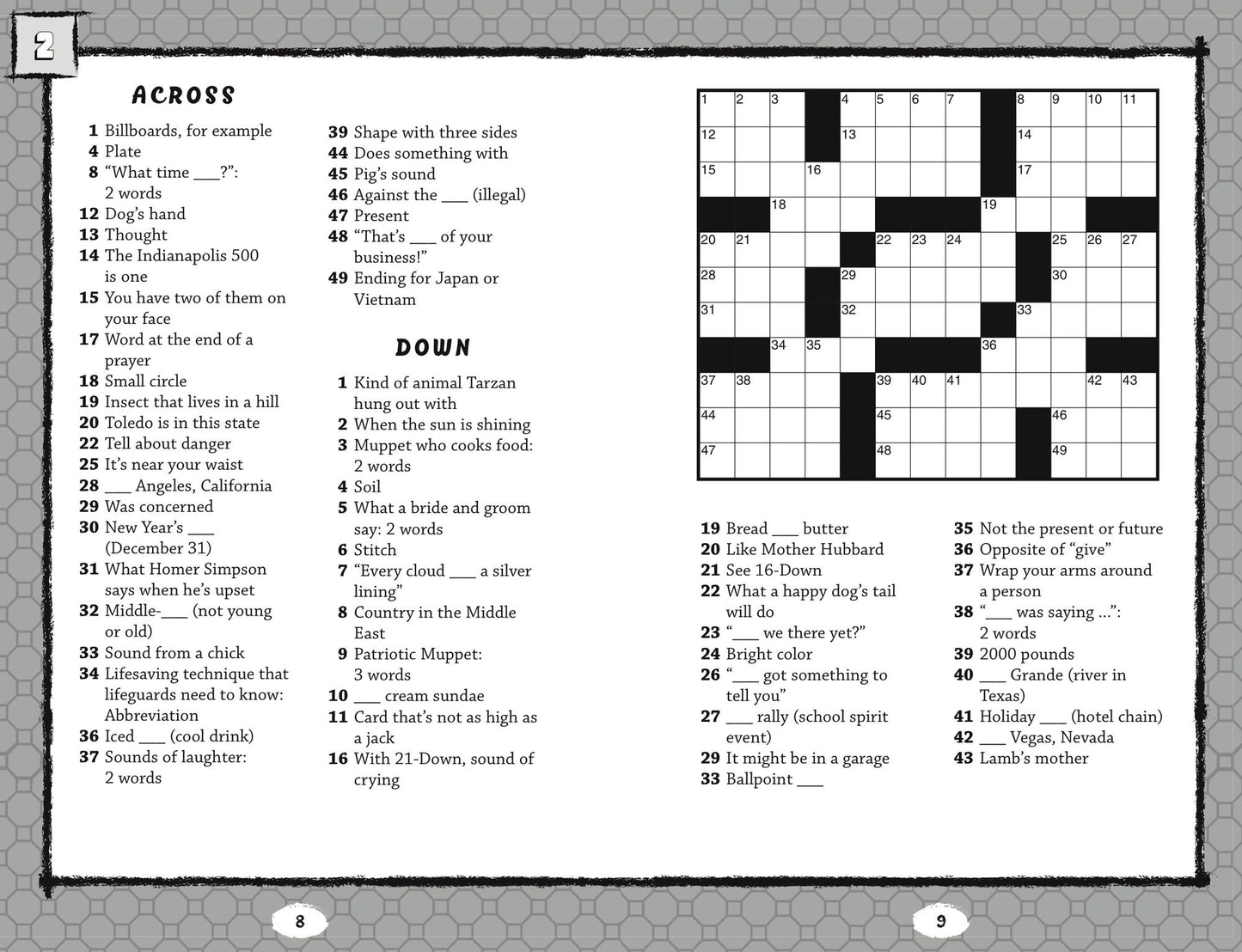Crossword Puzzles for Vacation