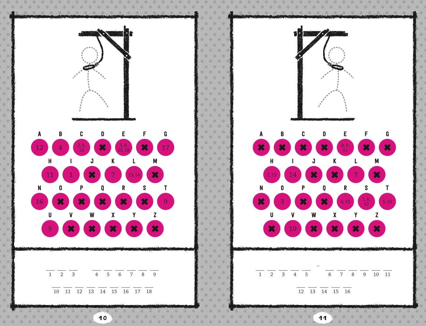 Hangman Puzzles for Vacation