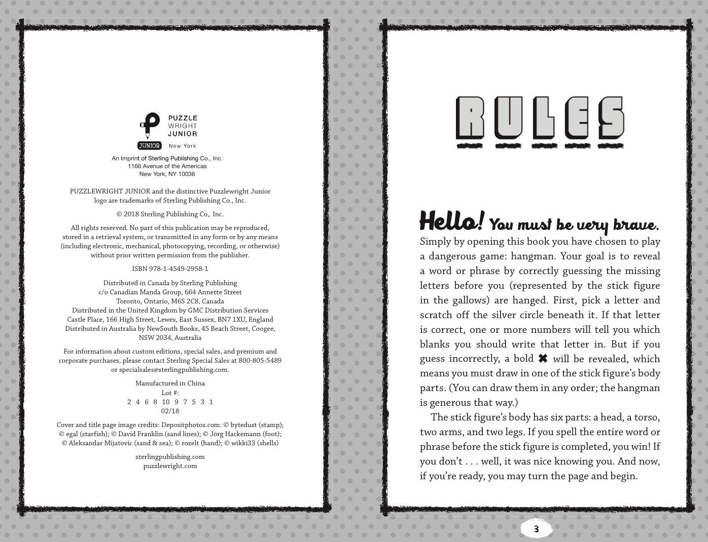 Hangman Puzzles for Vacation