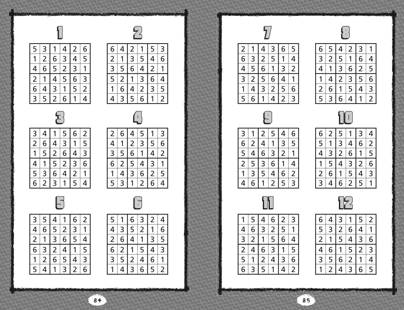 Sudoku Puzzles for Vacation