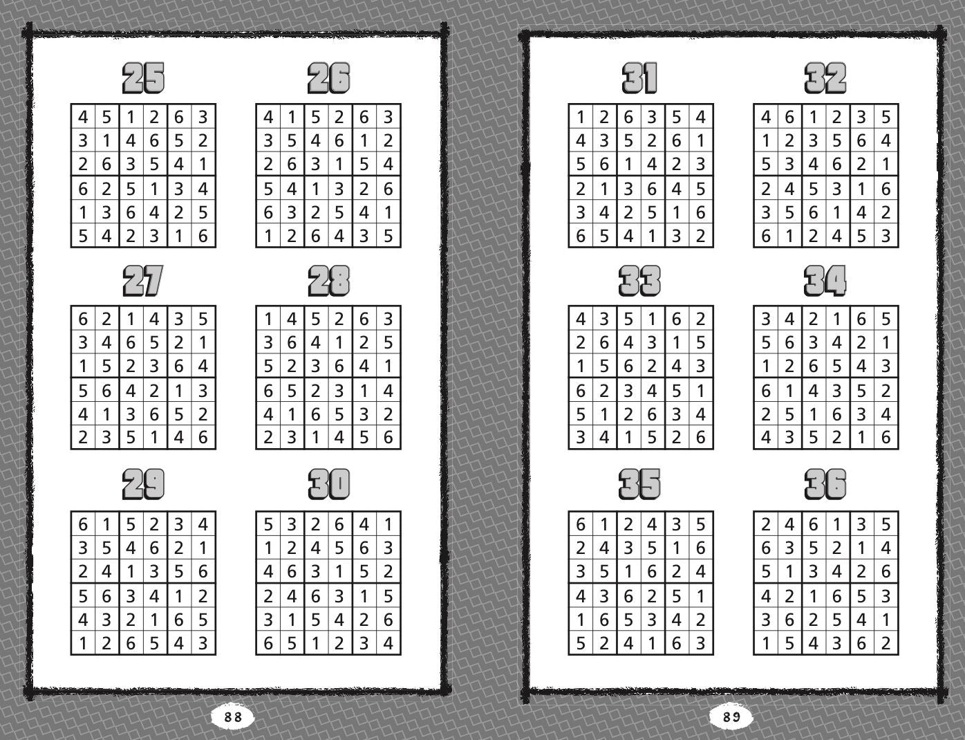 Sudoku Puzzles for Vacation