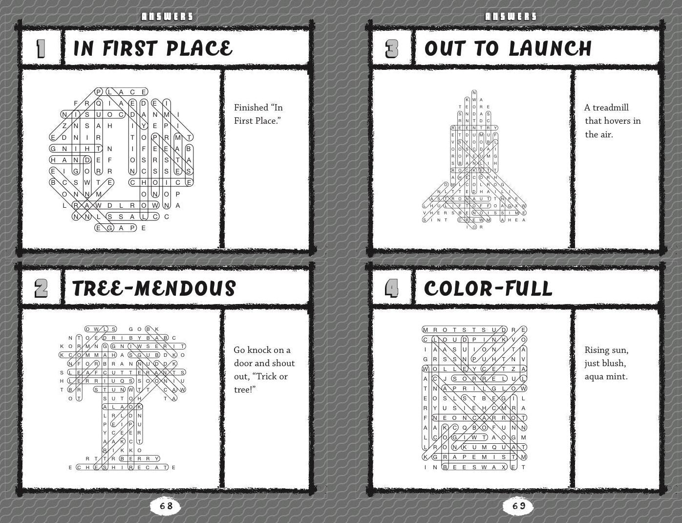 Word Search Puzzles for Vacation