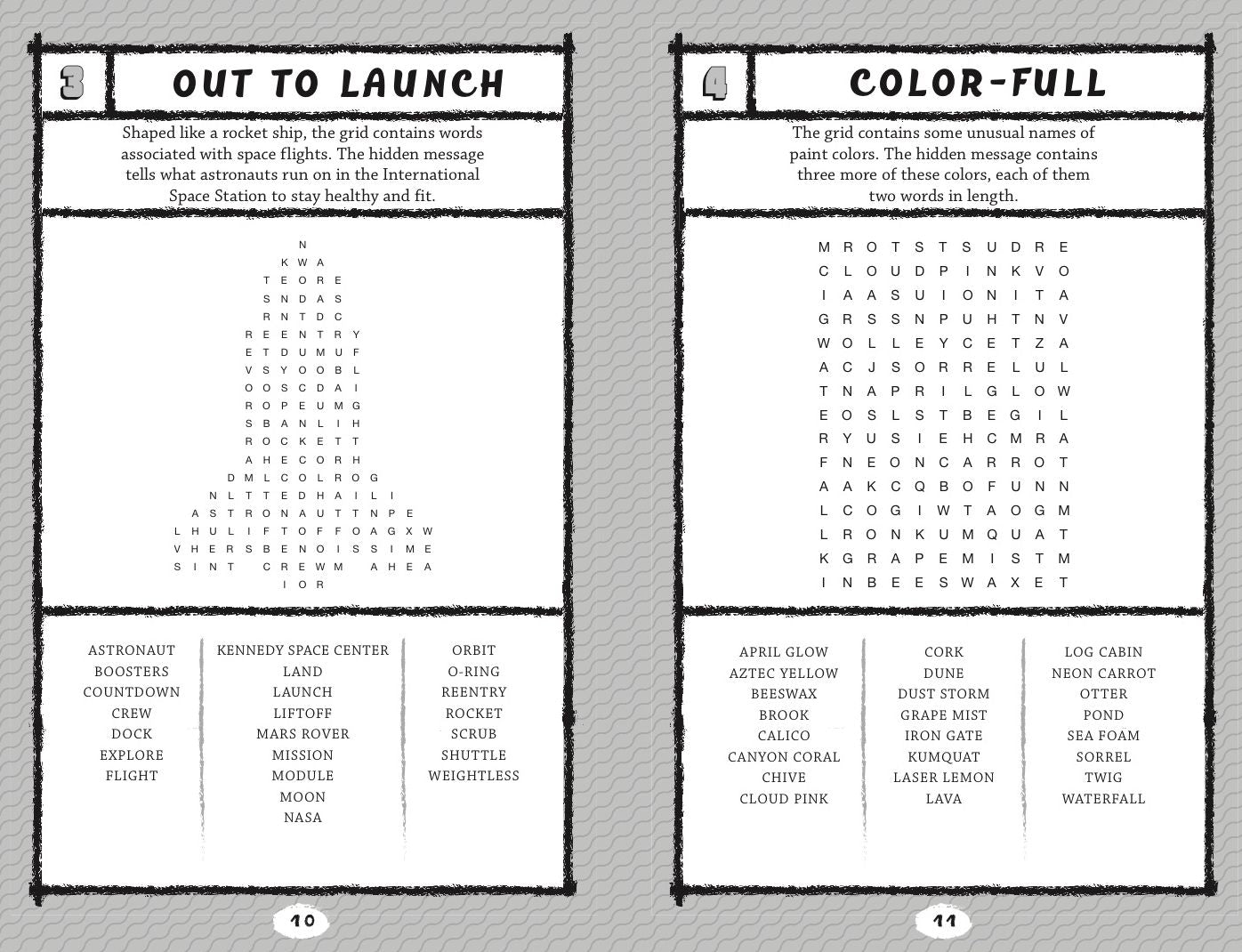 Word Search Puzzles for Vacation