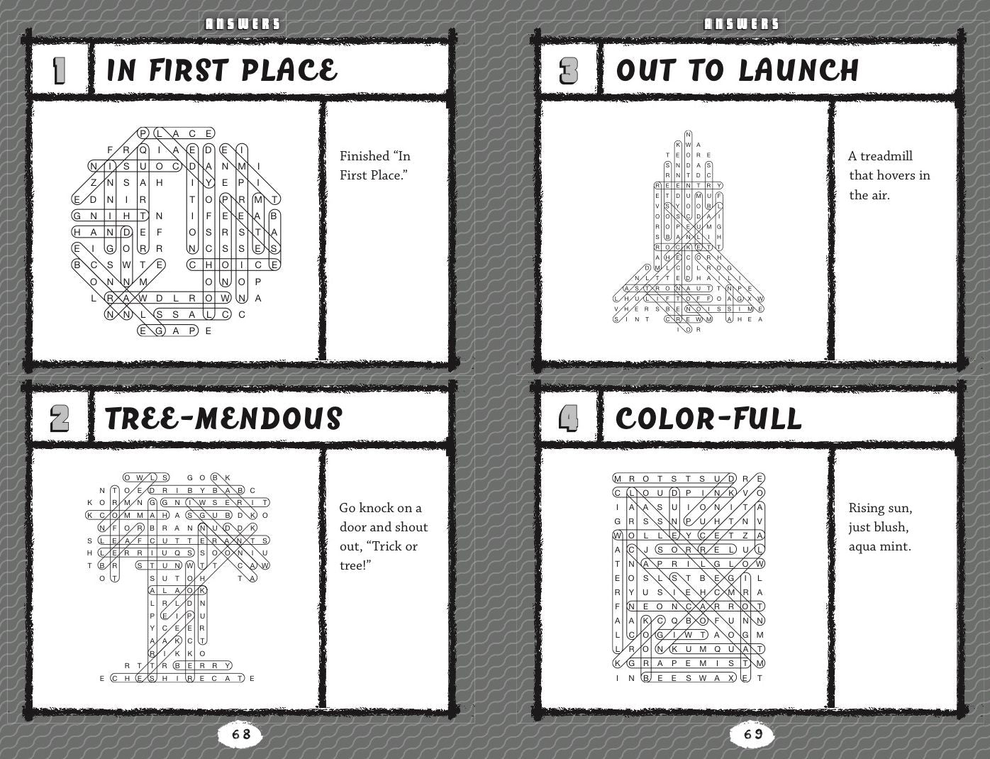 Word Search Puzzles for Vacation
