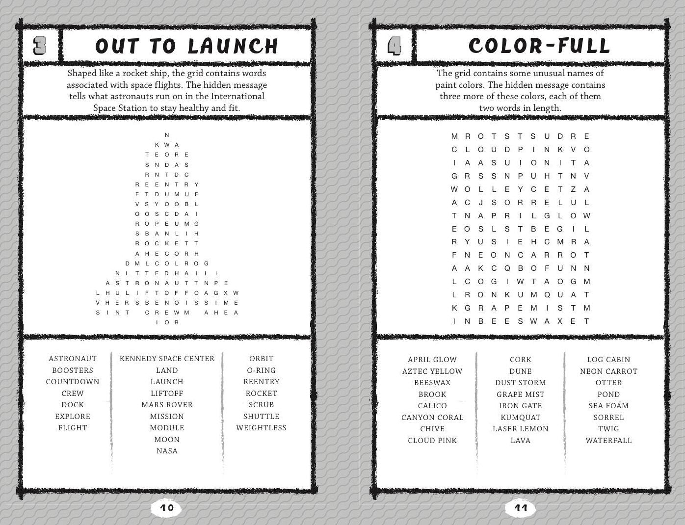 Word Search Puzzles for Vacation