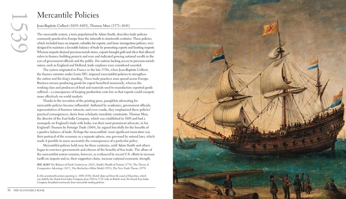 The Economics Book: From Xenophon to Cryptocurrency, 250 Milestones in the History of Economics