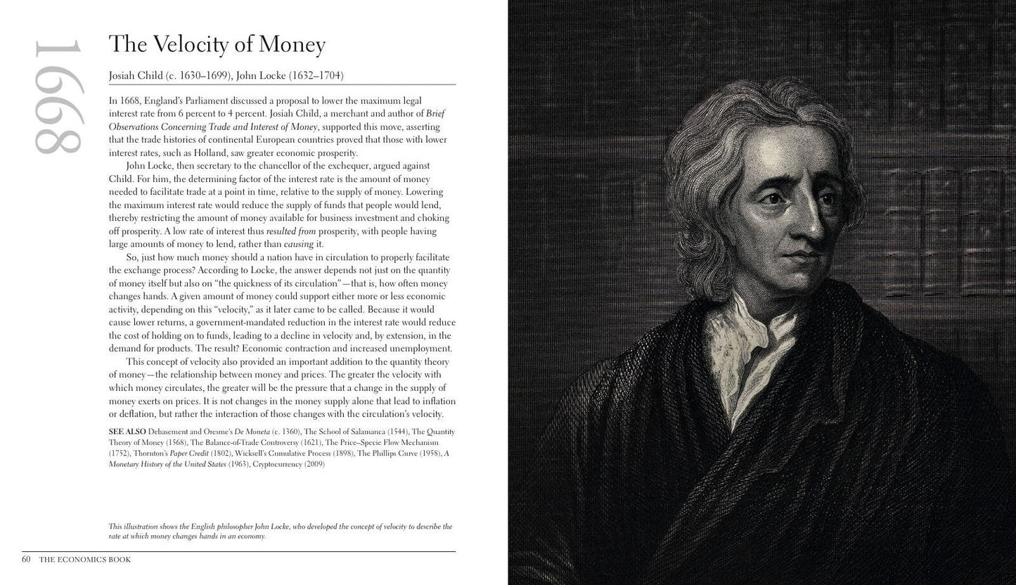The Economics Book: From Xenophon to Cryptocurrency, 250 Milestones in the History of Economics