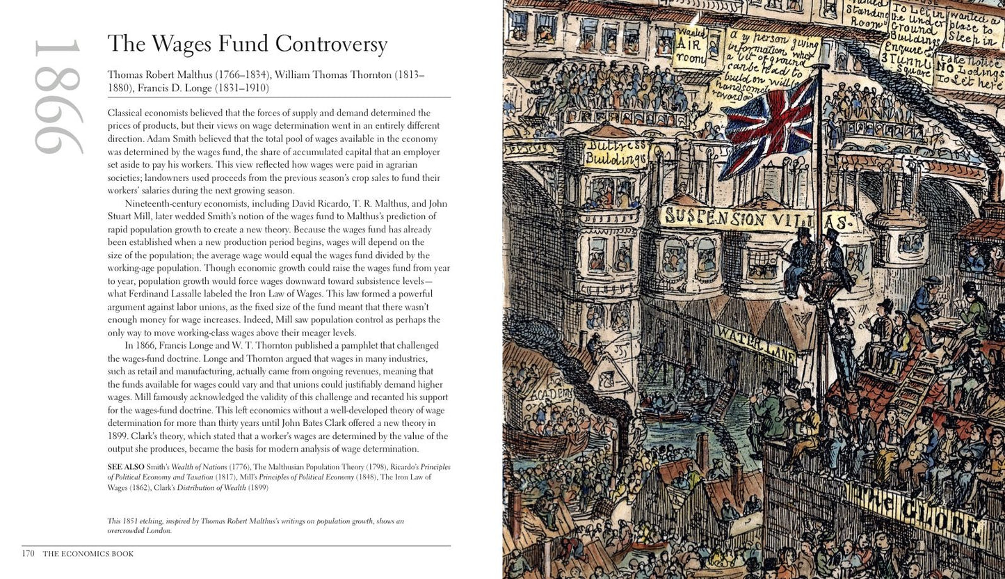 The Economics Book: From Xenophon to Cryptocurrency, 250 Milestones in the History of Economics