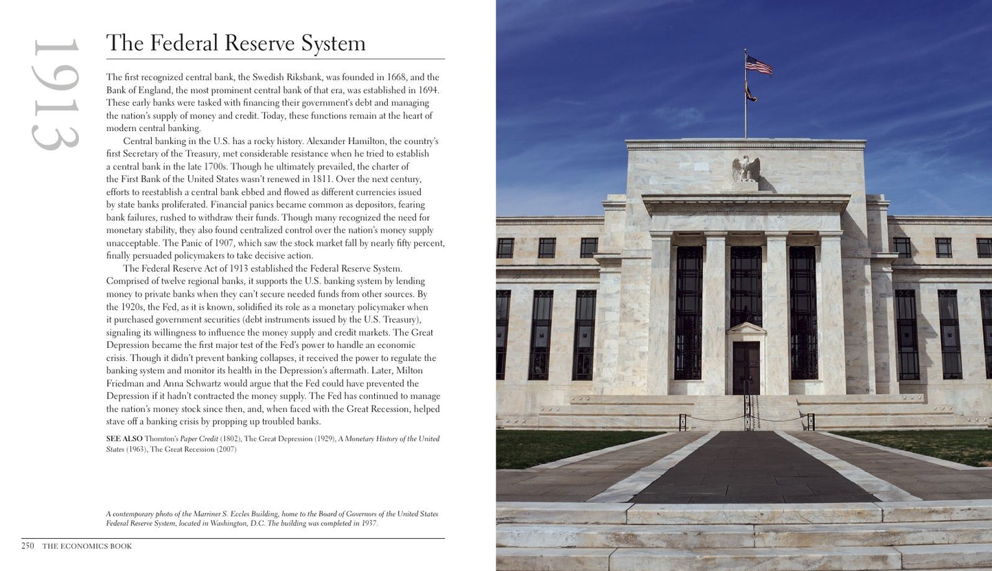 The Economics Book: From Xenophon to Cryptocurrency, 250 Milestones in the History of Economics