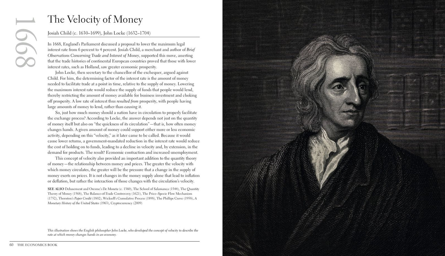 The Economics Book: From Xenophon to Cryptocurrency, 250 Milestones in the History of Economics