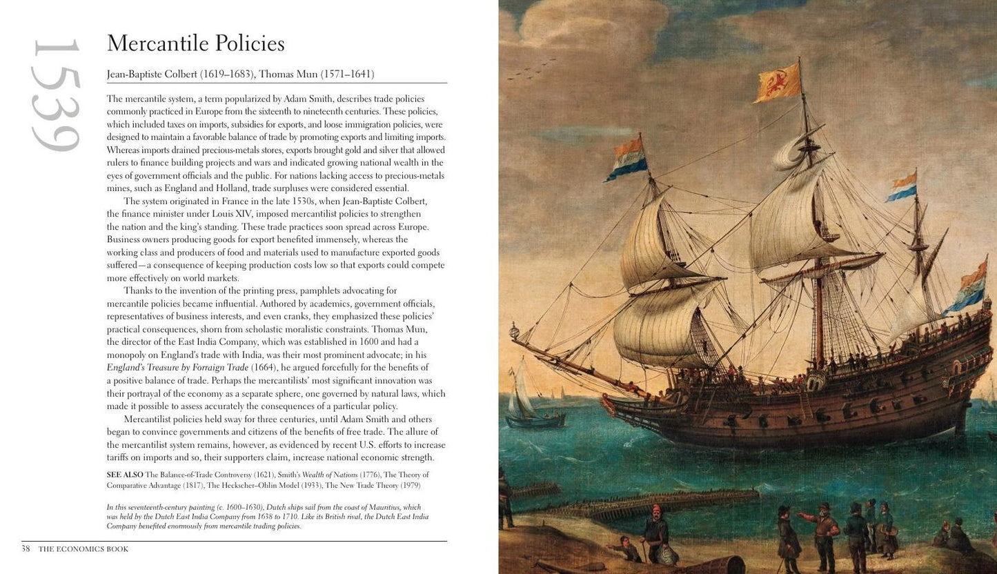 The Economics Book: From Xenophon to Cryptocurrency, 250 Milestones in the History of Economics
