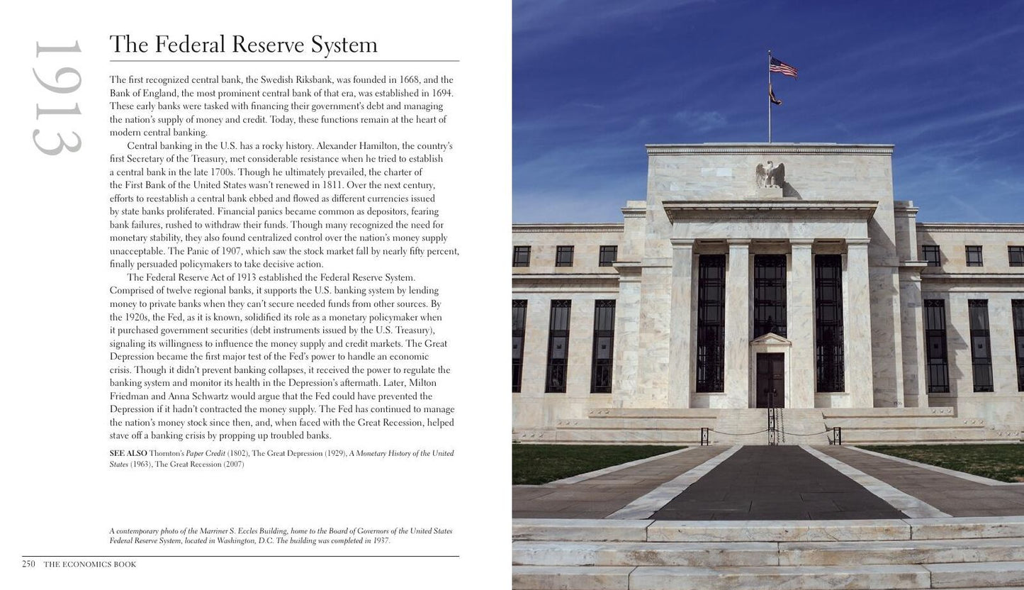 The Economics Book: From Xenophon to Cryptocurrency, 250 Milestones in the History of Economics