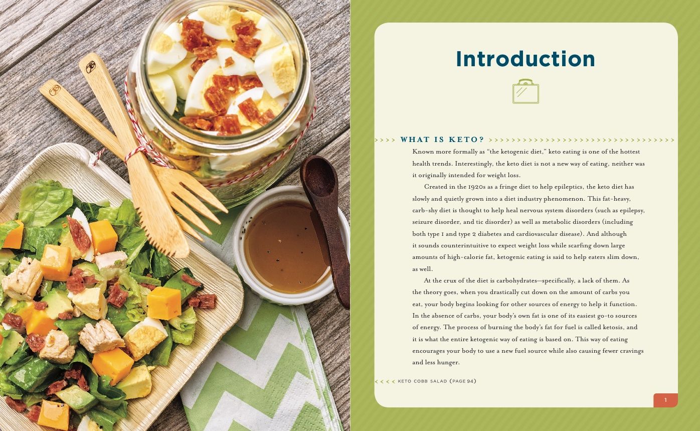 Keto Lunches: Grab-and-Go, Make-Ahead Recipes for High-Power, Low-Carb Midday Meals