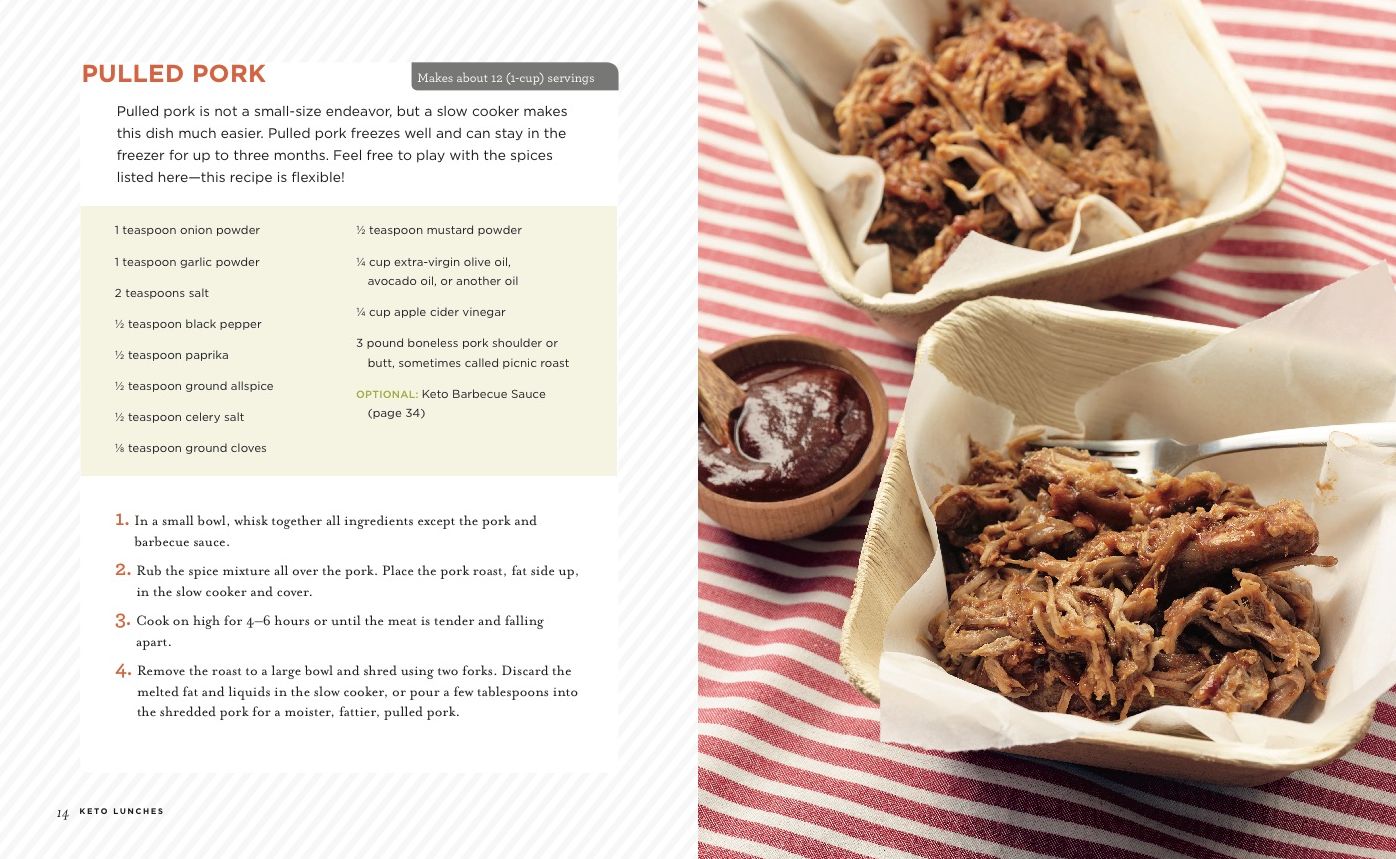Keto Lunches: Grab-and-Go, Make-Ahead Recipes for High-Power, Low-Carb Midday Meals