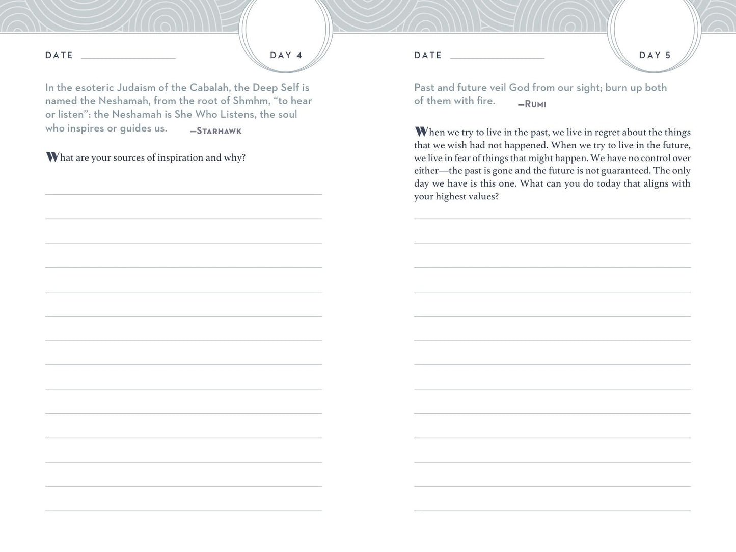 The Mind-Body Peace Journal: 366 Mindful Prompts for Serenity and Clarity