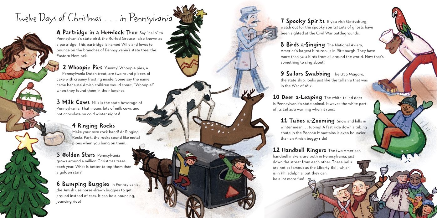 The Twelve Days of Christmas in Pennsylvania