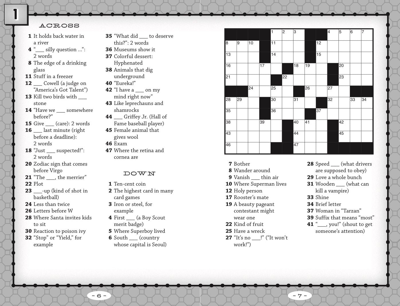 Crossword Puzzles for Bright Kids