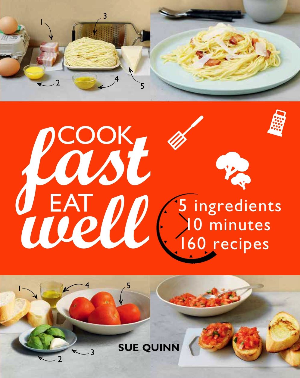 Cook Fast, Eat Well: 5 Ingredients, 10 Minutes, 160 Recipes