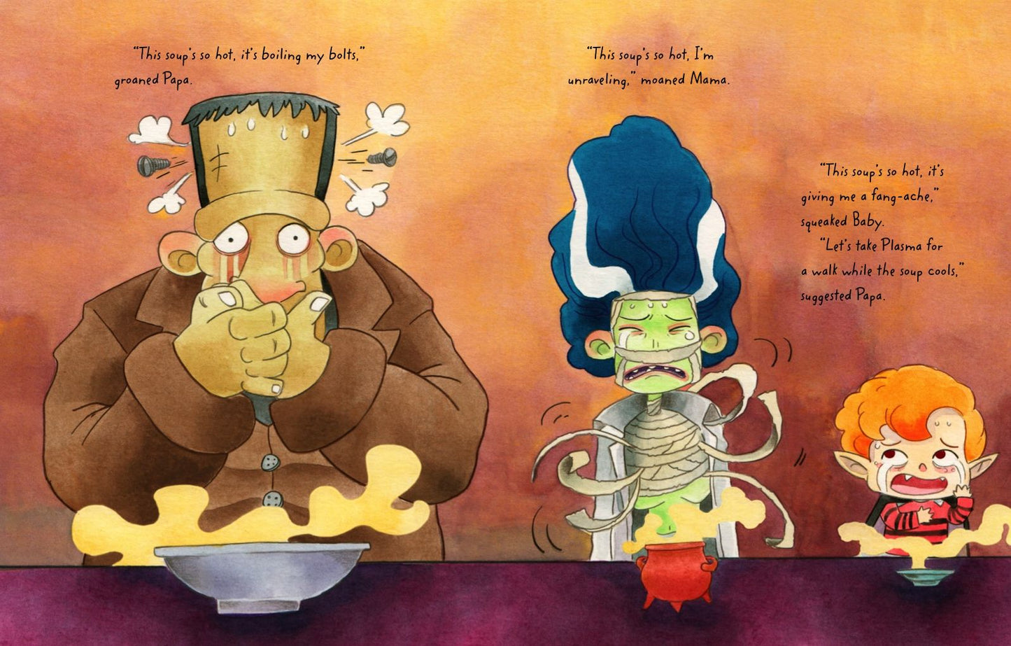 Moldilocks and the Three Scares : A Zombie Tale