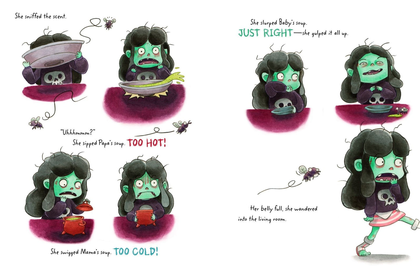 Moldilocks and the Three Scares : A Zombie Tale