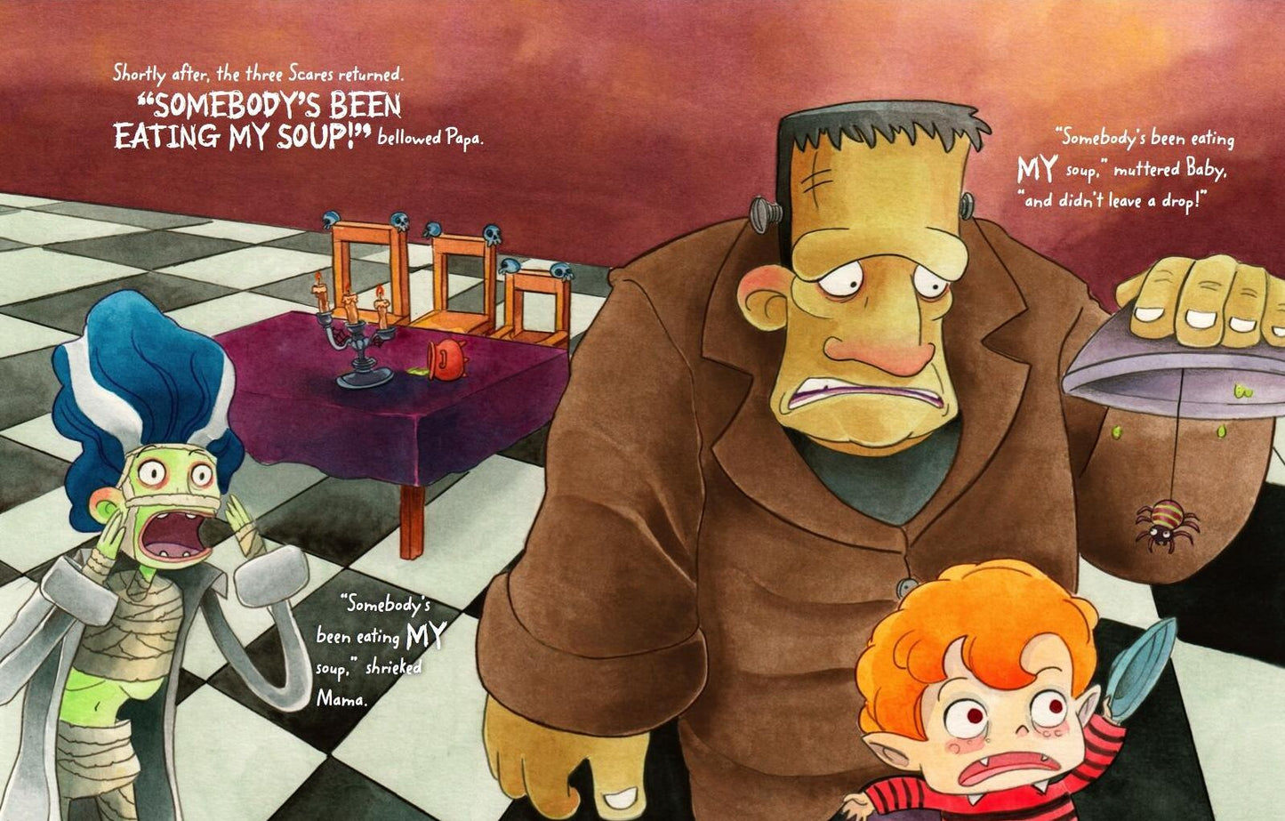 Moldilocks and the Three Scares : A Zombie Tale