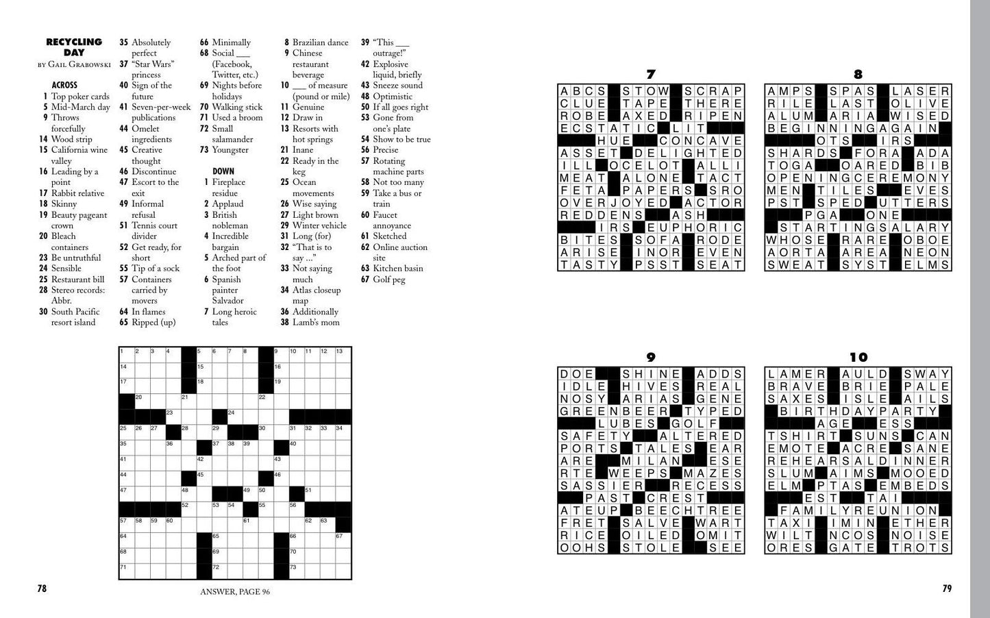 Easy as Pie Crosswords: Very Easy!
