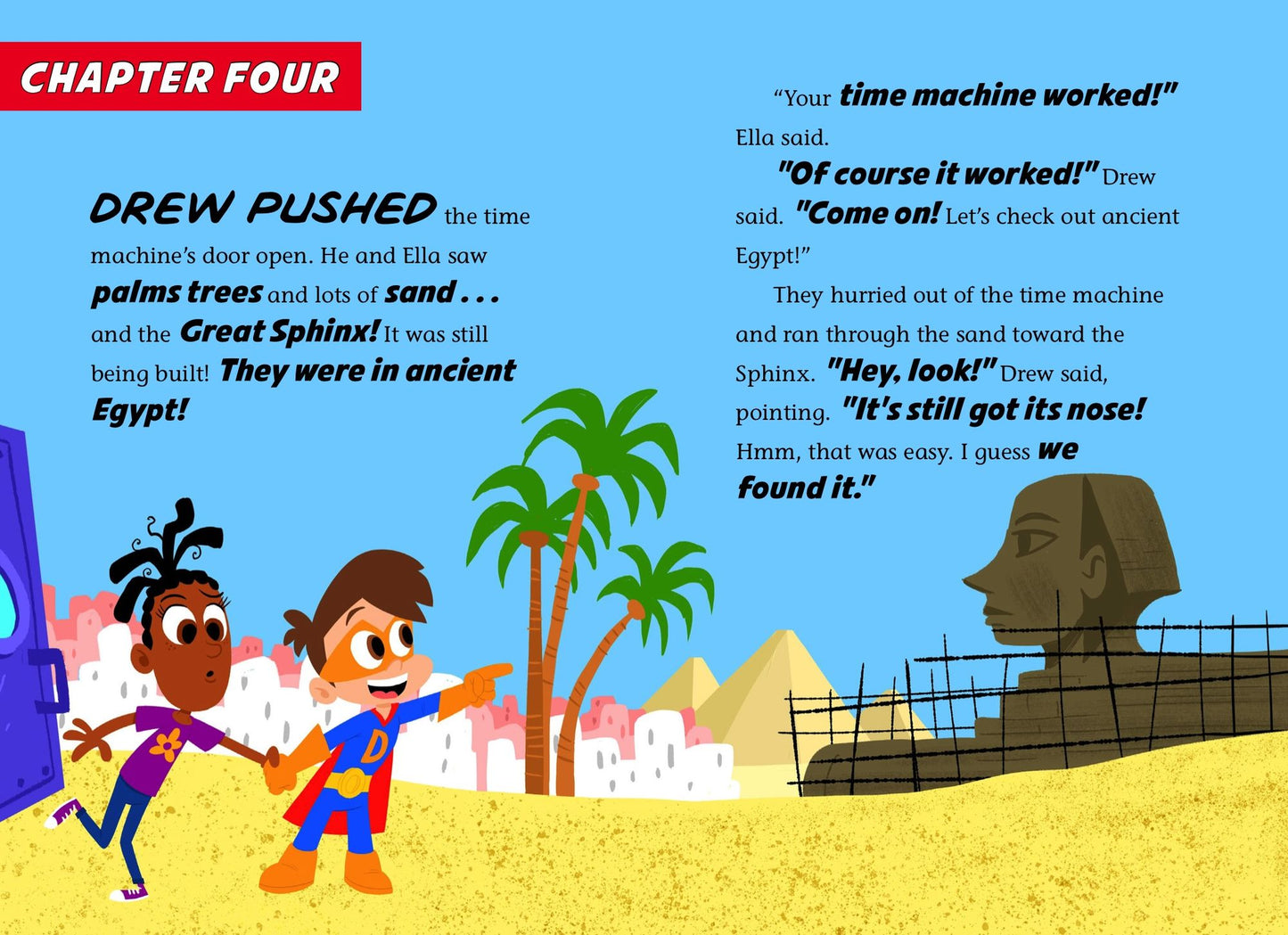Drew Travels to Ancient Egypt (Drew Pendous #2)