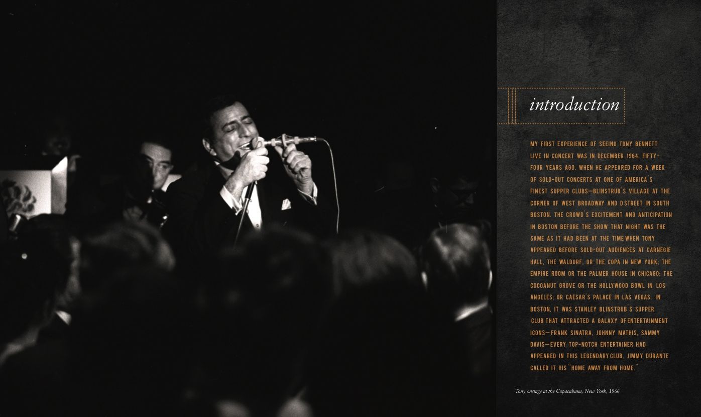 Tony Bennett Onstage and in the Studio
