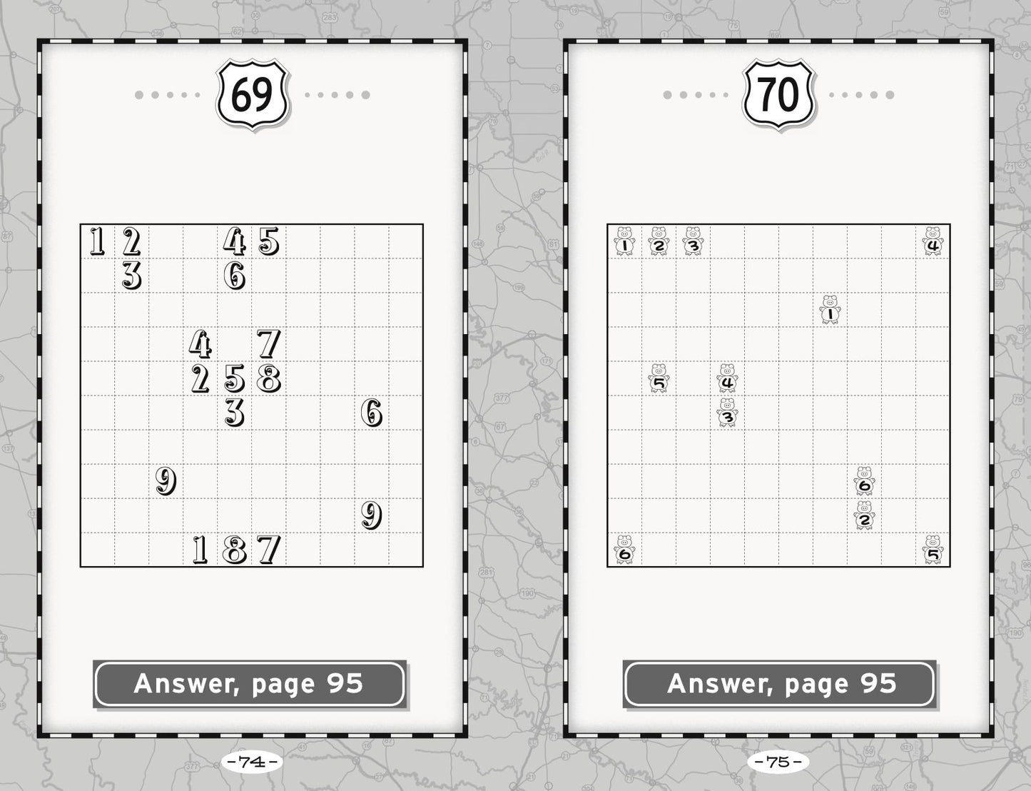 Picturelink Puzzles for a Road Trip