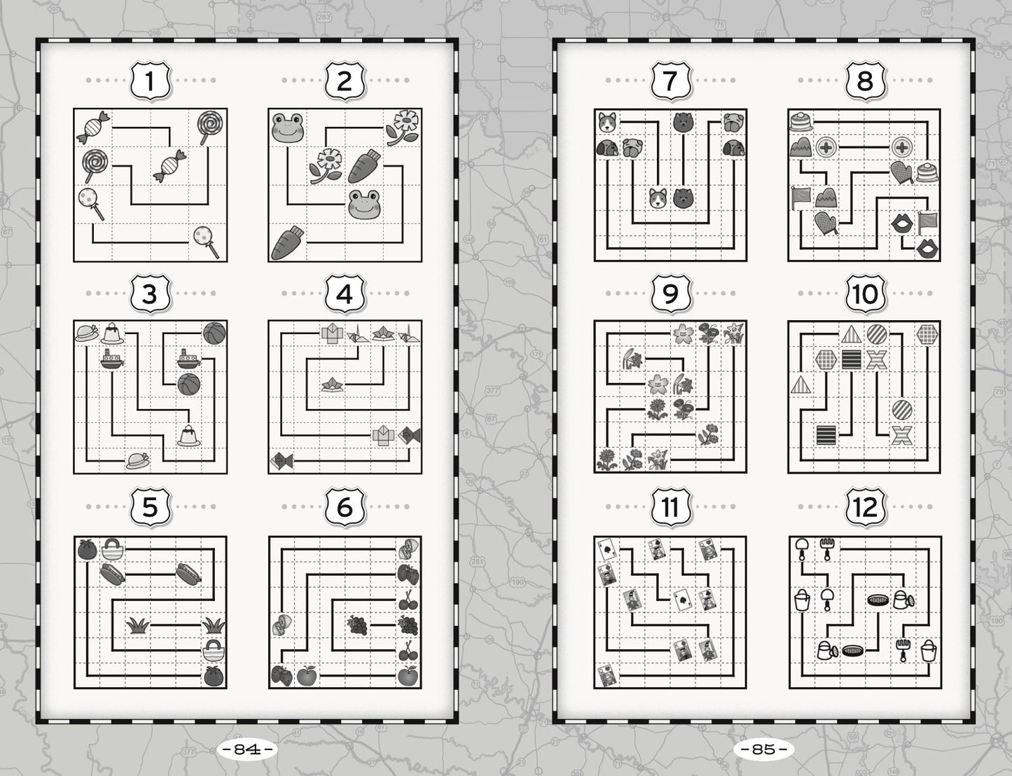 Picturelink Puzzles for a Road Trip