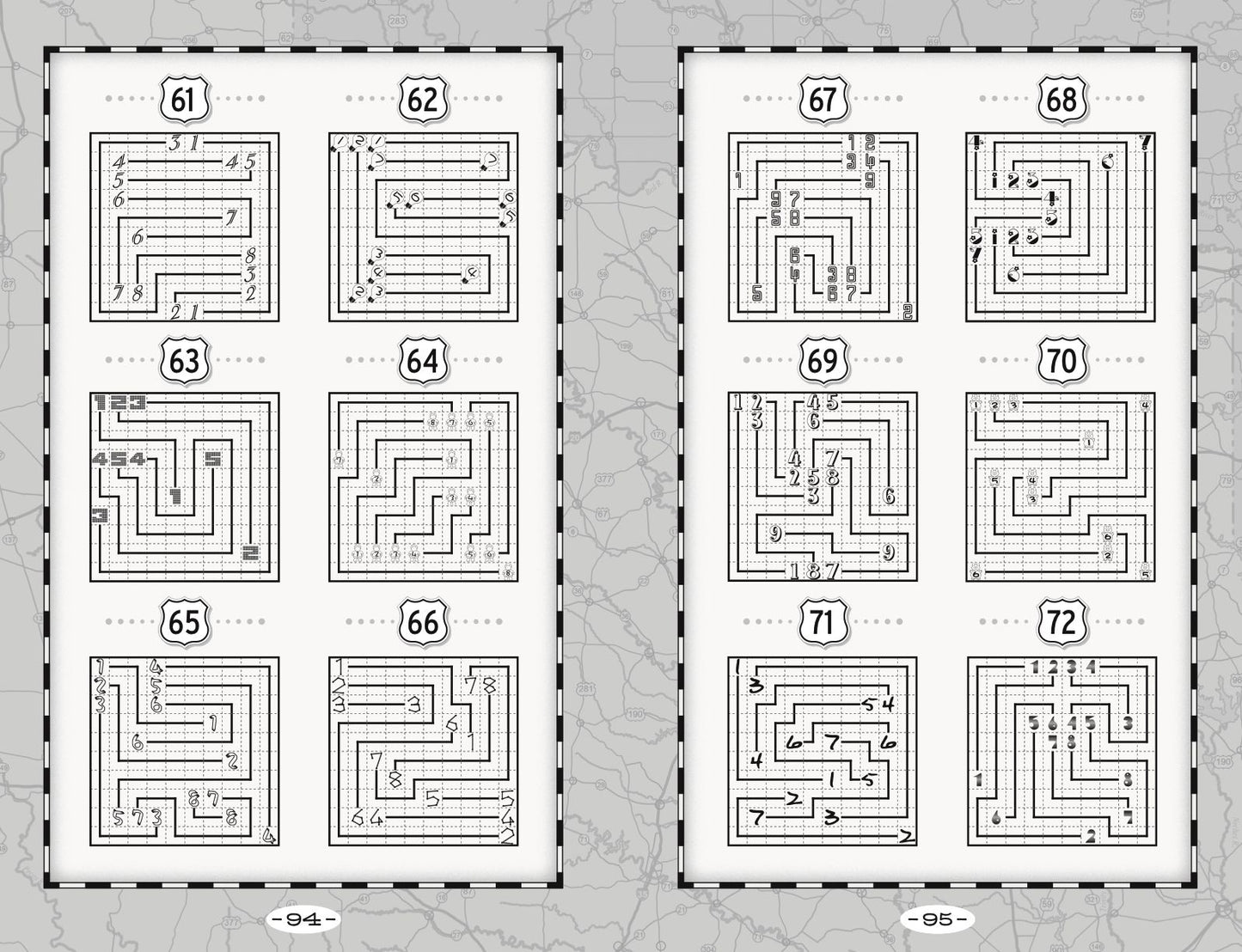 Picturelink Puzzles for a Road Trip