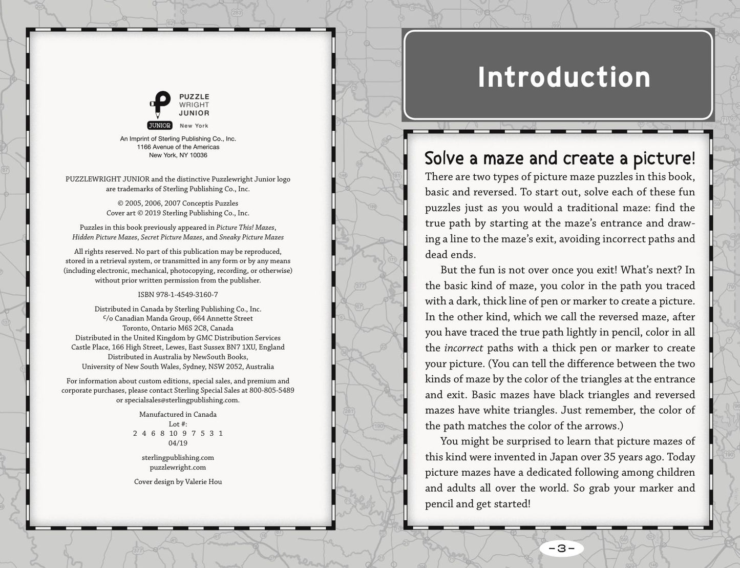 Picture Maze Puzzles for a Road Trip