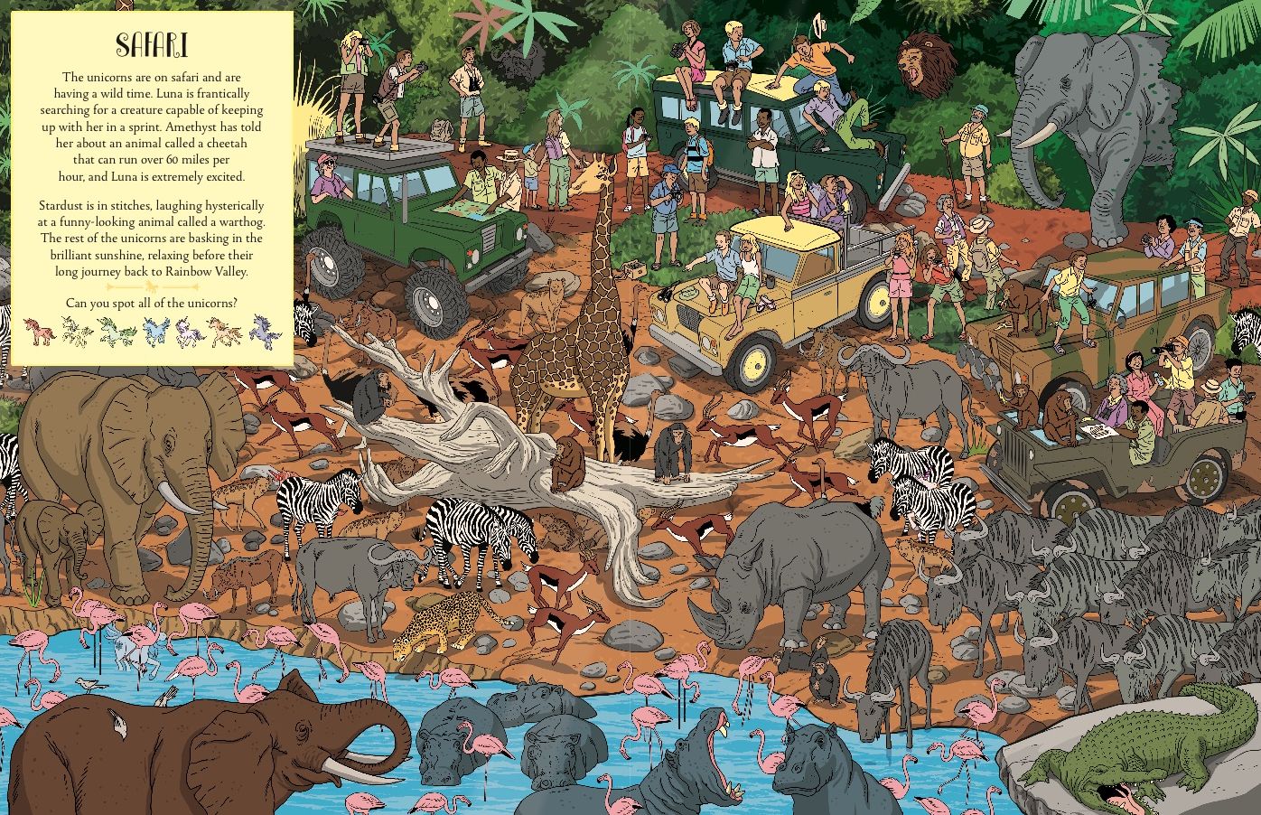 Where's the Unicorn?: A Magical Search-and-Find Book
