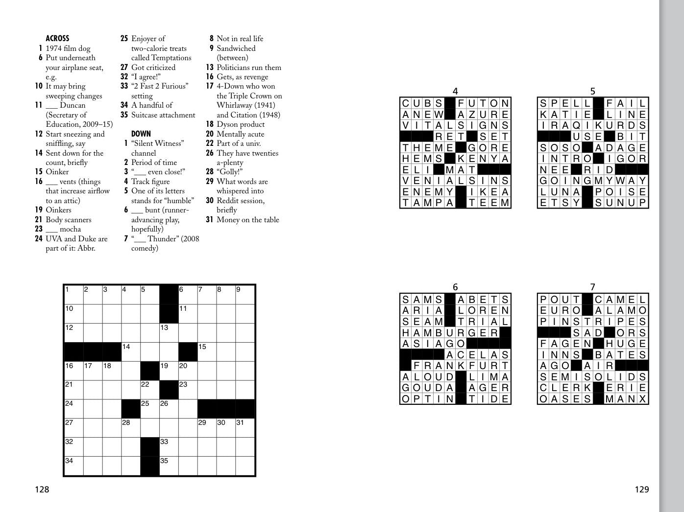 Fast & Fun Mini Crosswords: Tiny Crosswords for Quick Solving